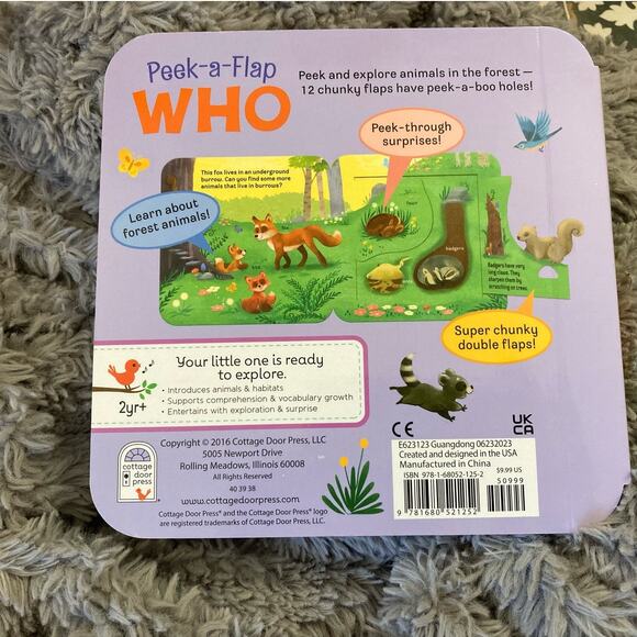 Peek-a-Flap Who by Jaye Garnett - Picture 3 of 3